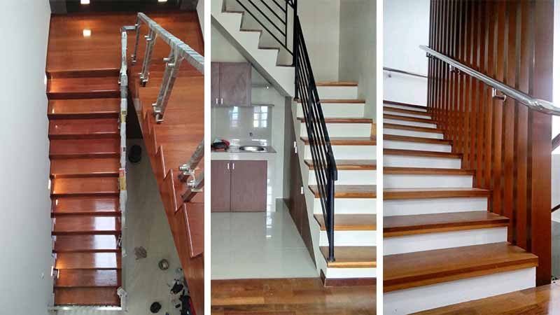 Jual Papan Tangga Kayu Minimalis 2 tangga kayu minimalis