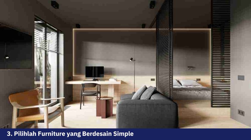 7 Cara Dekorasi Apartemen Studio yang Nyaman dan Aman 5 Cara Mendekorasi Apartemen Studio 4