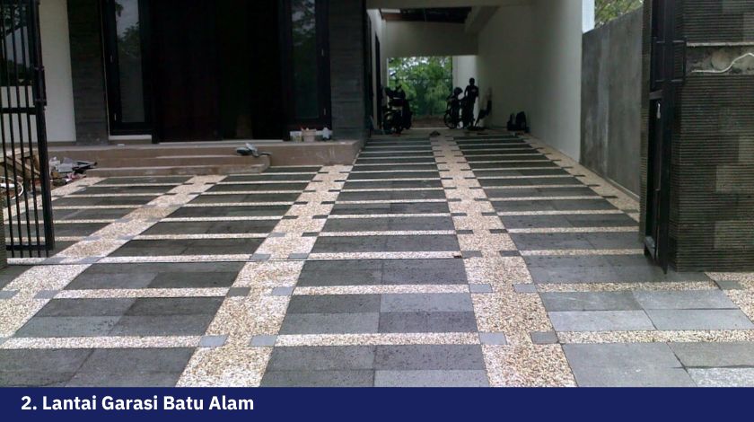 6 Jenis Lantai Carport Anti Licin dan Murah 4 Jenis material Lantai Garasi 3