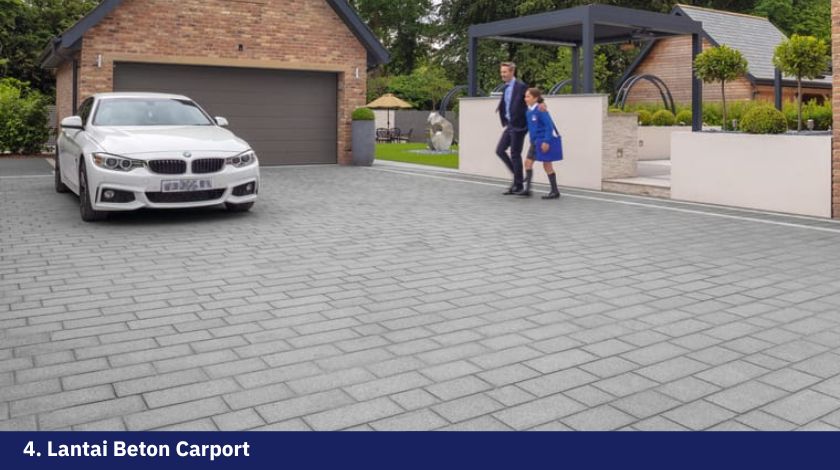 6 Jenis Lantai Carport Anti Licin dan Murah 6 Jenis material Lantai Garasi 5
