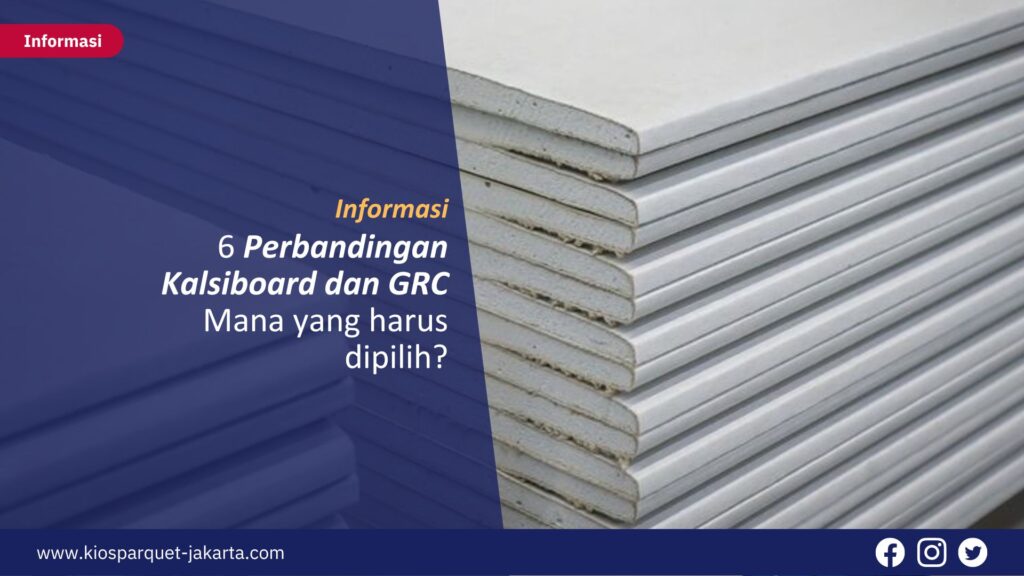 Perbandingan Kalsiboard dan GRC yang Jarang Dibahas! 8 Perbedaan GRC dan Kalsiboard