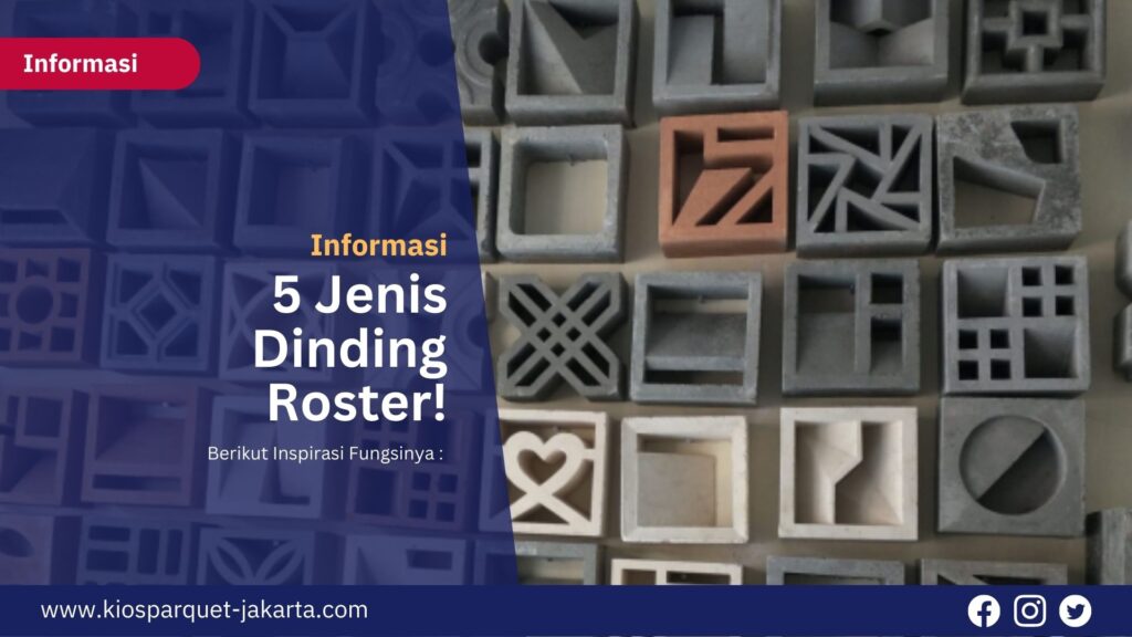 5 Jenis Dinding Roster yang Harus diketahui! 5 1
