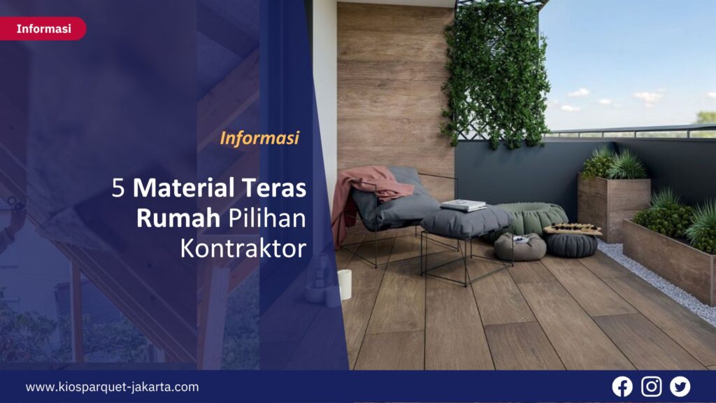 5 Material Teras Rumah Pilihan Kontraktor 1 Conwood