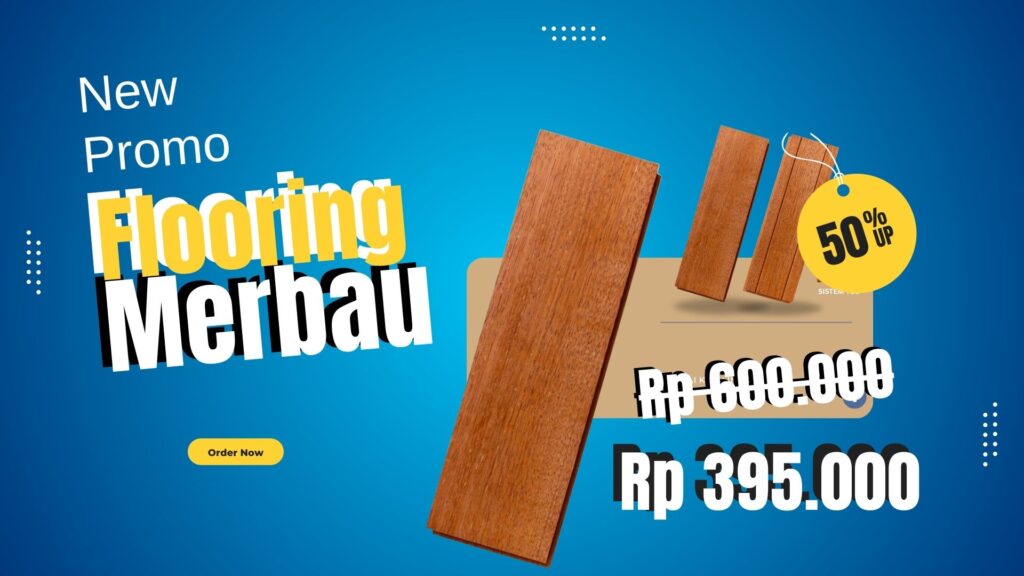 Produk Flooring Kayu Merbau 5 Flooring merbau promo 3
