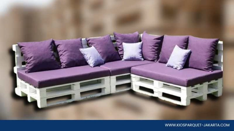 Berbagai Ide Perabotan / Furniture Dari Palet Kayu 3 sofa palet kayu
